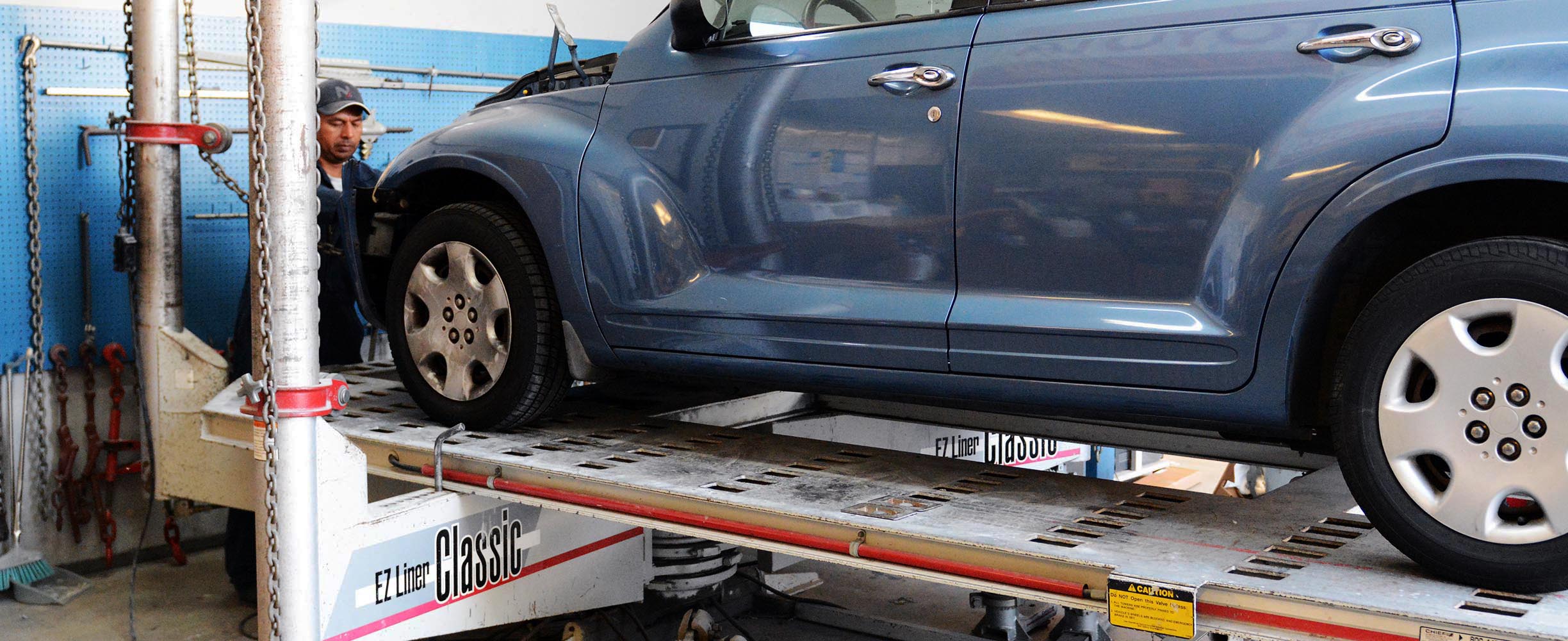 Auto body shop with experience straightening and reconstructing cars.