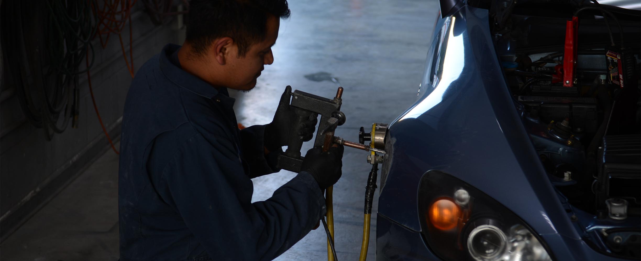 Auto body repair, from large collisions to bumpers and scratches.